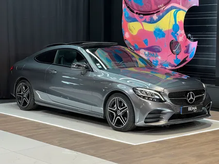 MERCEDES-BENZ Classe C Coupé 220d 2.0 194cv 9G-TRONIC AMG LINE | Toit ouvrant | Apple CarPlay | 389 euros/mois