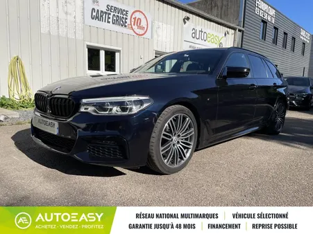 BMW SERIE 5 TOURING 530dA xDrive 265 ch M Sport/Harman Kardon/Sièges Cuir Elect /Toit Pano/JA 19