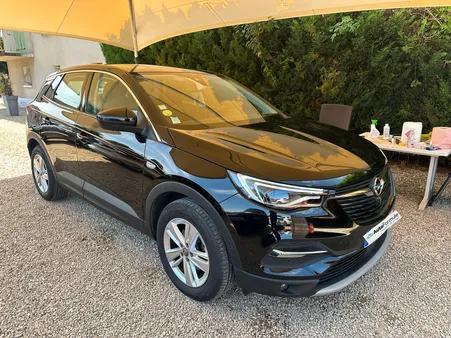 Opel Grandland X 1.5 Diesel 130ch Elegance Business + attelage + options / Boite auto (CarPlay + feux leds + caméra av et ar + ...) 2021