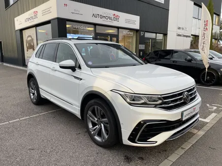 VOLKSWAGEN Tiguan R-Line 1.4 TSi e-Hybrid BMT DSG 245 CV - 1ère main - Garantie 12 Mois