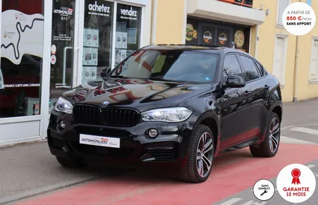 BMW X6 M50d 381 M-Sport xDrive (Toit ouvrant, Shadow Line, Suivi full BMW)