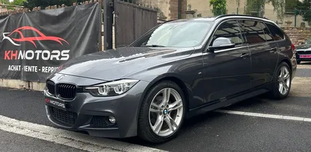 BMW 330i Touring M sport Shadow Line 252ch 1ERE MAIN + TOIT OUVRANT + CAMERA + SIEGES CHAUFFANTS + PALETTES + ATTELAGE ELEC + COFFRE ELEC...