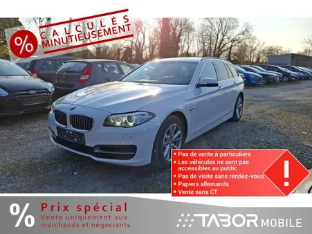 BMW Série 5 520xd Touring Steptr Leder Pano 2xPDC 4xSHZ BiXe