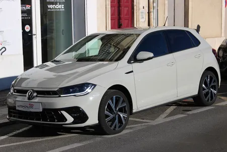 VOLKSWAGEN Polo 1.0 TSI 95 R-LINE DSG BVA ( 1ère main, Caméra de recul, CarPlay.. )