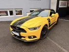FORD Mustang 5.0 V8 421 GT Boite mécanique - Cabriolet - Pas de malus - Caméra de recul - GPS - Sièges chauffants - Sièges électriques