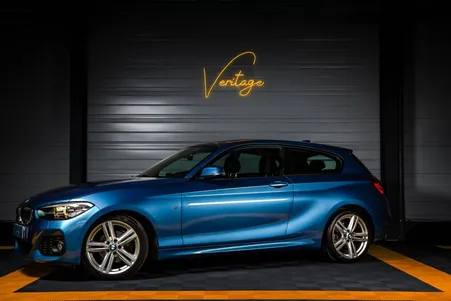 BMW Série 1 120i Pack M - Sieges Alcantara Bleu Estoril