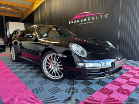 PORSCHE 911 TARGA 4S 3.8i 355 BVM 6 / PACK CHRONO / PCCM PLUS / SIÈGES ÉLEC ET CHAUFFANTS / SUIVI PORSCHE COMPLET