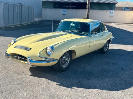 Jaguar Type E Série 1 de 1968 Reprise possible sur Mercedes Pagode