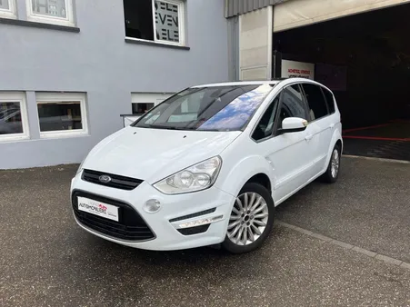 FORD S-Max 2.0 TCDI 163 TITANIUM POWERSHIFT 7 Places - Toit panoramique - Bluetooth