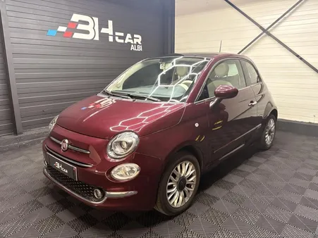Fiat 500 1.2 70 LOUNGE TOIT PANORAMIQUE CLIM GARANTIE 3 MOIS