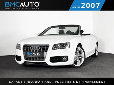 Audi A5 S5 CABRIOLET 3.0 V6 333CH QUATTRO S-TRONIC JA19P CUIR SPORT CHAUFF REGUL INT AUDI EXCLUSI...
