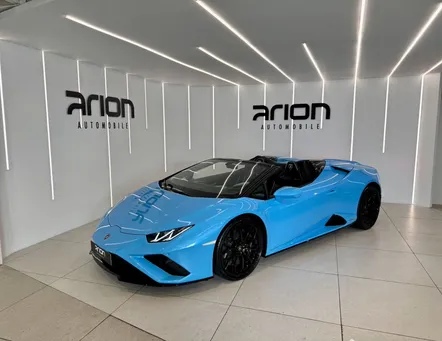 LAMBORGHIN HURACAN EVO RWD SPYDER 610 CH Blu Cepheus