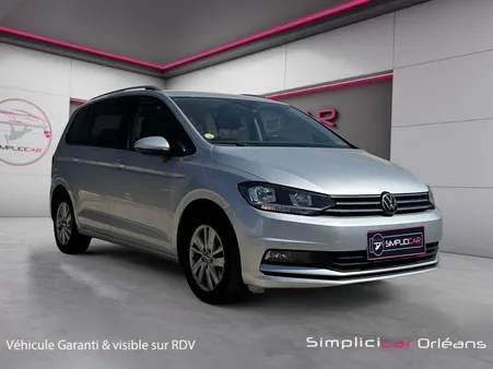 VOLKSWAGEN TOURAN III 2.0 TDI 150 LOUNGE DSG7 7 Places CarPlay Virtual Cockpit Caméra AR Radar AV/AR Garantie 12 mois