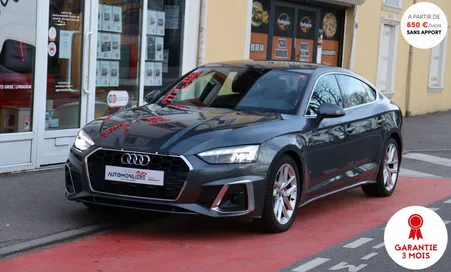 AUDI A5 Sportback 2.0 TDI 190 S-Line S-Tronic (Origine France, Suivi Audi)