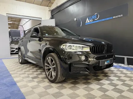 BMW X6 40d M Sport xDrive BVA F16 F86 (Toit ouvrant-Caméra 360-sièges chauffants)
