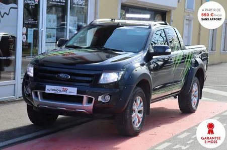 FORD Ranger 3.2 CDTI 200 SuperCab Wildtrak 4WD (Attelage, Couvre benne)