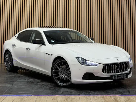 MASERATI GHIBLI 3.0 V6 275 Diesel BERLINE SUIVI COMPLET RIEN A PREVOIR