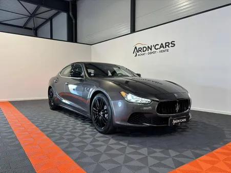 Maserati Ghibli 3.0 V6 410ch S Q4 - Intérieur ZEGNA Boite auto Caméra de recul Sièges chauffants