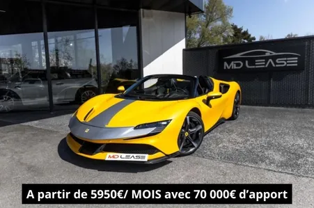 Ferrari SF90 SPIDER 4.0 V8 780 ch PHEV ASSETTO FIORANO - Leasing 5 079 Euros/ Mois