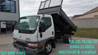 Mitsubishi canter benne/moteur à chaîne