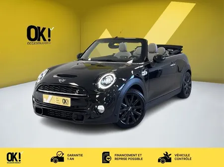 Mini Cabrio 2.0 192 Cooper S Full leds GPS Caméra HK Carplay