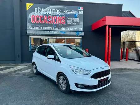 FORD C-MAX 1.5 TDCI 95CH TREND 07/2019 162500KMS 9990e GARANTIE 6 MOIS TOTALE POSSIBILITÉ EXTENTION DE GARANTIE / REPRISE POSSIBLE