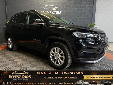 JEEP COMPASS 1.3 PHEV T4 190 CH BVA 4xe eAWD FINITION Limited GARANTIE 6 MOIS MINIMUM