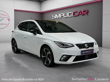 SEAT IBIZA 1.0 TSI 110ch FR XCLUSIVE DSG7 Toit ouvrant Car play Garantie 12 mois
