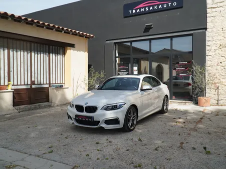 BMW SERIE 2 COUPE F22 LCI 218i 136 ch BVA8 M Sport BLANC NACRE