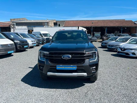 FORD RANGER 2.0 ECOBLUE 205cv WILDTRACK 4WD BVA10 double cabine sans malus sans tvs