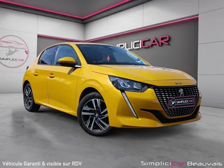 Peugeot 208 allure 100ch gps / bluetooth / garantie 12 mois