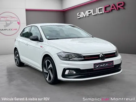 VOLKSWAGEN POLO VI 2.0 TSI 200 GTI DSG 200Ch Carplay Suivi Complet ACC LED Garantie 12 mois