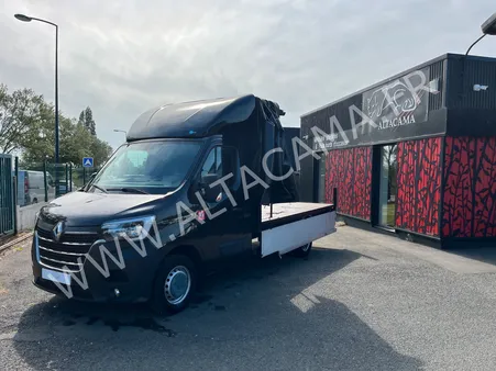 31 000  HT - RENAULT MASTER 165CV L3 GRAND CONFORT PLATEAU 3,40m BACHE SAVOYARDE COULISSANTE PLSC