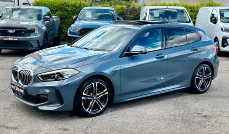 Bmw Serie 1 F40 118D FINITION M-SPORT 150CV BVA8 GPS APPLE CARPLAY + TOIT OUVRANT + CAMERA DE RECUL + AFFICHAGE TETE HAUTE