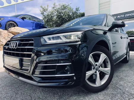 Audi Q5 2.0L 367 CH 55 TFSI e quattro S line + SIEGES ELEC/CHAUFFTS + AFFICHAGE TETE HAUTE + B&O + HAYON ELEC + GARANTIE 12 MOIS