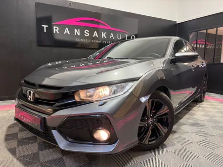 HONDA CIVIC 2017 1.0l i-VTEC 129ch Executive * CARPLAY / CAMÉRA / SIEGES CHAUFFANTS / ACC / FEUX AUTO