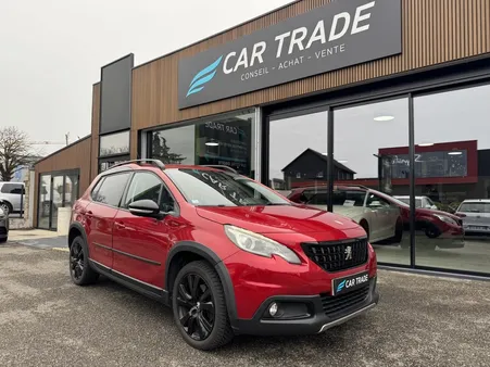 PEUGEOT 2008 GT LINE - 1.6 BLUEHDi 120CH - CAMERA DE RECUL - ATTELAGE - SUIVI COMPLET