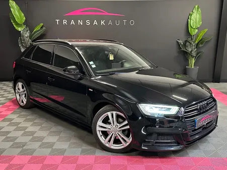 AUDI A3 SPORTBACK 35 TFSI 150 S tronic 7 - S Line - CarPlay - Pack black