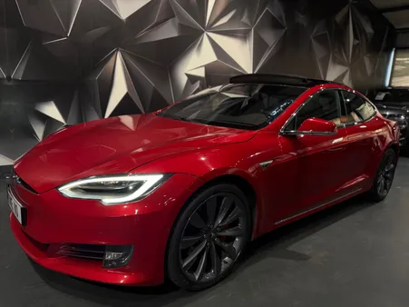 Tesla Model S Performance Dual Motor Ludicrous Upgrade Phase 2 P90D AWD 4X4 795 CH Toit Ouvrant 2016