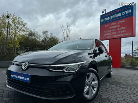 VOLKSWAGEN GOLF 8 289/mois GARANTIE 6 ANS e TSI 110ch DSG7 SCR 1st CAMERA Éclairage d'ambiance FullLED GPS AppleCarPlay Android COCKPIT 1ère MAIN Origine française Aucun frais à prévoir