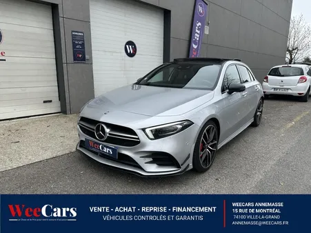 Mercedes classe a 35 2.0 305 amg 4matic 7g-dct speedshift bva - toit ouvrant/suivi complet/garantie 12 mois