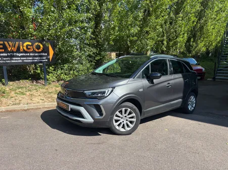 Opel crossland 1.2 t 110ch - suivi complet - distribution a jour - bluetooth - radar ar - climatisation