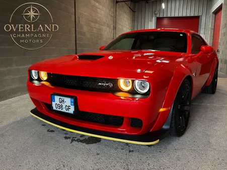 Dodge challenger hellcat wide body 18900 kms sans malus toit ouvrant