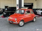 Fiat 500 1974 / cuir noir / origine italie