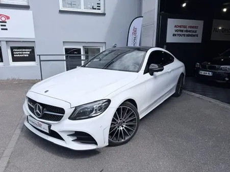 MERCEDES Classe C Coupé 220 CDi 2.0 CDI 9G-TRONIC BlueTEC 194 AMG Line Carplay - Caméra - Sièges chauffants