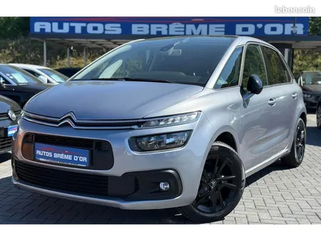 Citroen C4 Spacetourer 189/mois GARANTIE 6 ANS EAT8 130ch 5PLACES Pack BLACK GPS LED AppleCarPlay AndroidAuto Radars Régulateur 1ère MAIN Origine française Entretien à jour