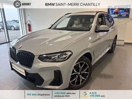 BMW X3 G01 LCI xDrive 30d 286ch BVA8 M Sport