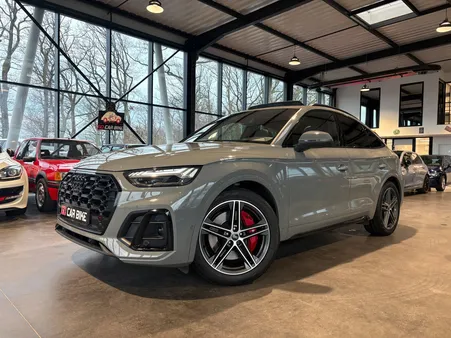 Audi SQ5 Sportback Nardo 3.0 TDI Quattro 341ch Première main Malus payé Garantie 6 ans Suivi Audi Suspension pilotée Attelage Toit ouvrant 859/mois