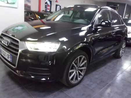 Audi q3 2.0 tdi 184 quattro ambi luxe stro7 6/16 75mkm gps/tel/t.ouvrant/sieges sport/ camera+radars/fact entretien