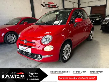 Fiat 500 1.2 70 LOUNGE / Toit Panoramique